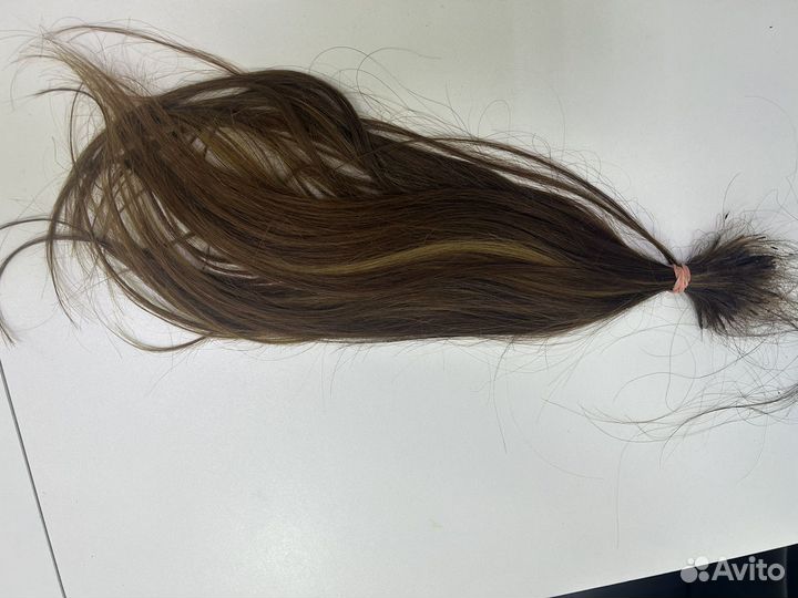 Волосы для наращивания натуральные бу