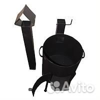 Печь под казан, с дымох. и дверцей разбор 16 л