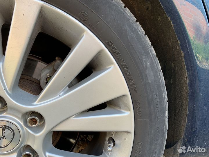 Литые диски r17 с резиной