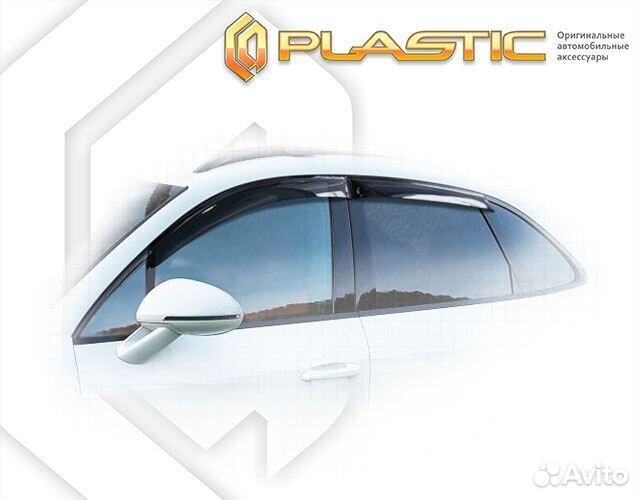 Ветровики дверей для Porsche Macan 2014–н.в