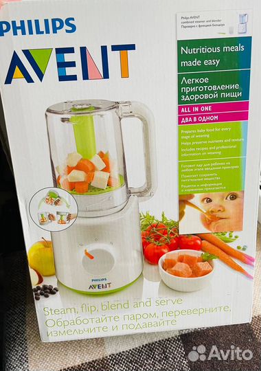 Блендер-пароварка Philips Avent 2 в 1