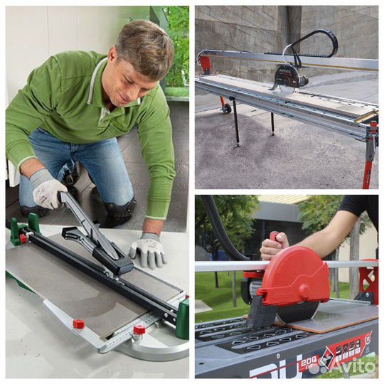 Аренда профессиональных плиткорезов