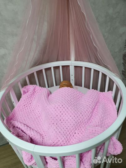 Кроватка круглая