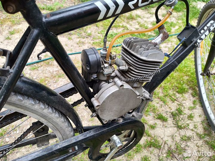 Велосипед взрослый с мотором F-80