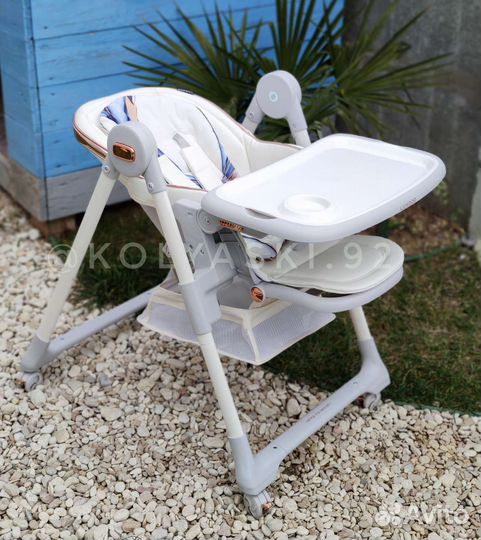 Стульчик для кормления Luxmom Q7 белый