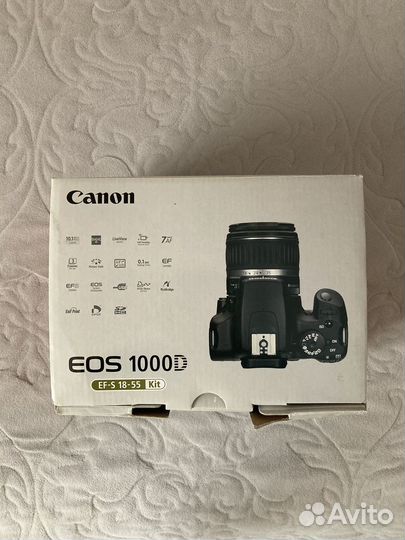 Зеркальный фотоаппарат canon eos 1000D