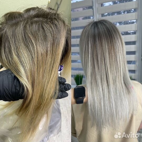 Окрашивание волос