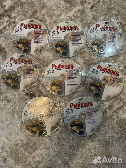 Журналы и диски для рыболовов