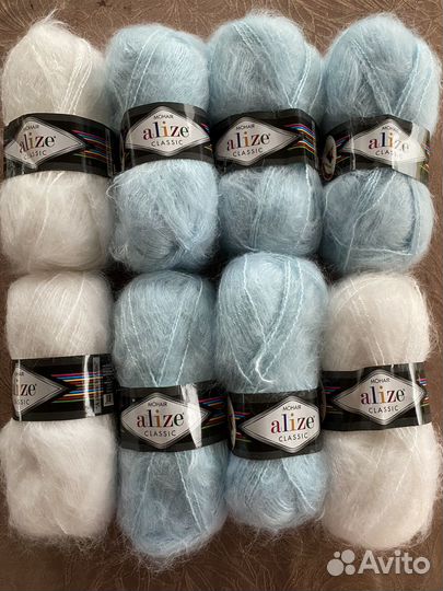 Пряжа мохер