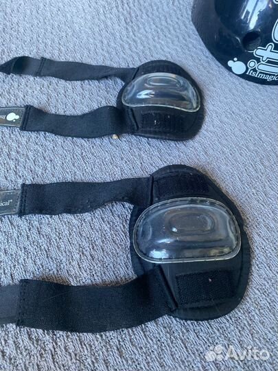 Шлем и наколенники детские