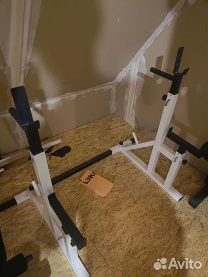 Спортивные блины, штанги, стойки, скамьи, гантели