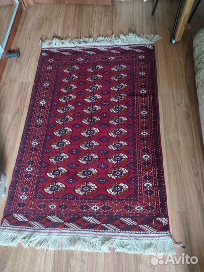 Туркменский ковер шерстяной ручной работы