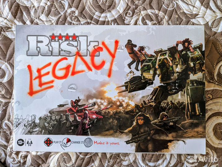 Risk Legacy / Риск Наследие — очень редкая игра