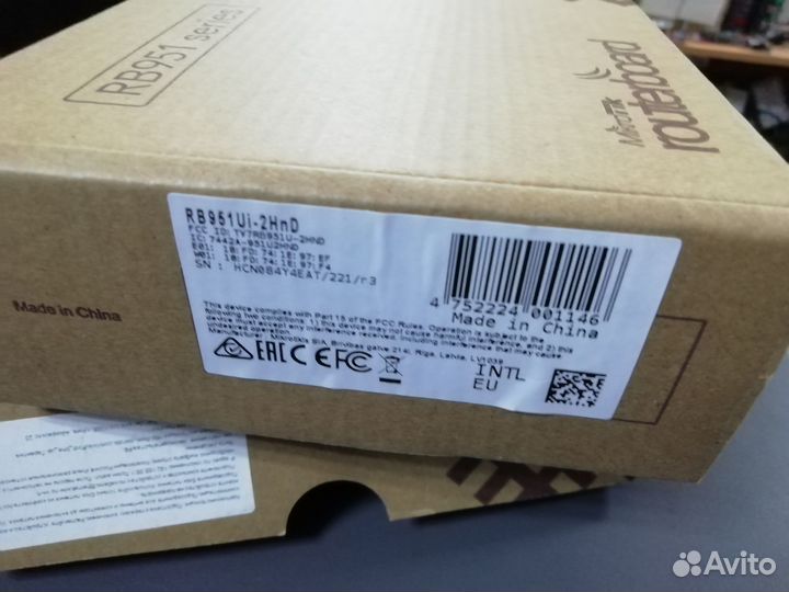 WiFi роутер Mikrotik hAP RB951Ui-2HnD