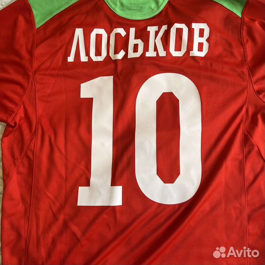 Игровая майка фк Локомотив / Лоськов