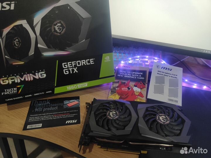 Видеокарта Gtx 1660super