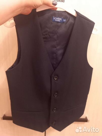 Жилет школьный для мальчика 140
