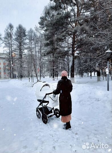 Коляска 2 в 1 эко кожа legacy