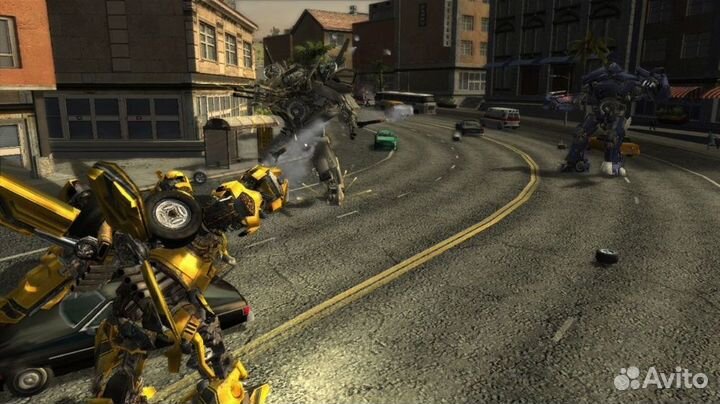 Transformers The Game, б/у, множ.царап., английски