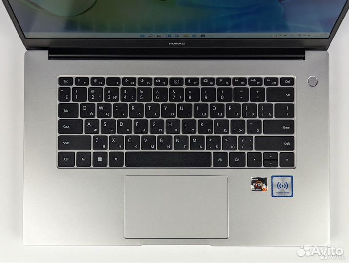 Новый Huawei MateBook D15: Ryzen 7 5700U, 16/512GB