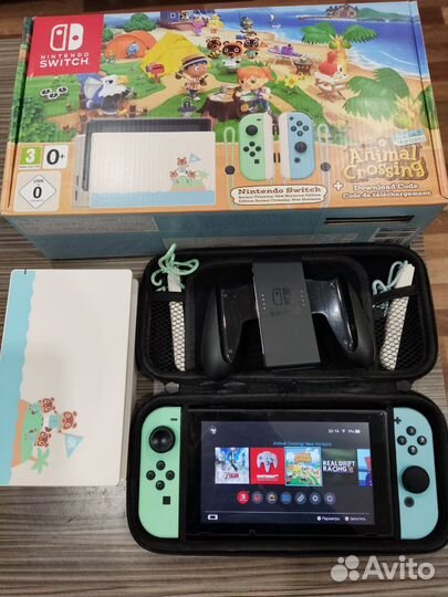 Nintendo Switch Animal Crossing Edition