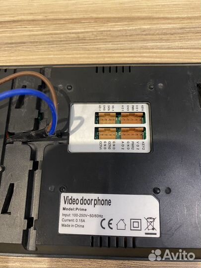 Видеодомофон tantos Prime черный