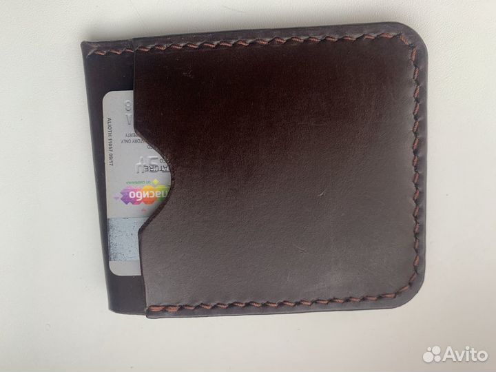 Картхолдер из натуральной кожи