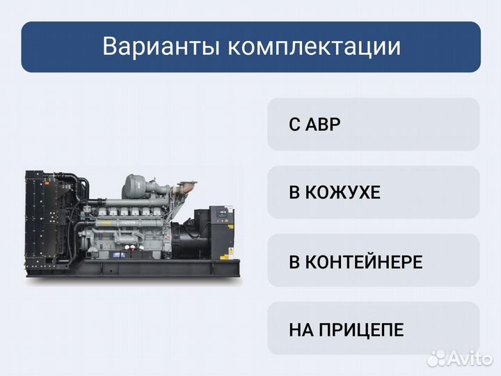 Дизельный генератор CTG 1250P