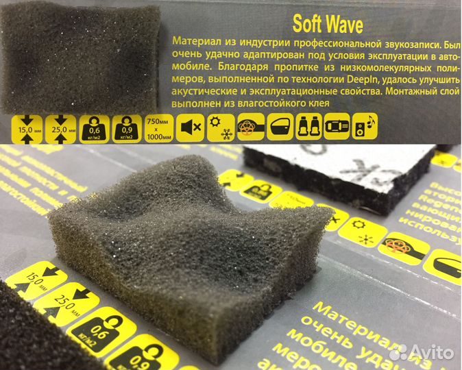 Шумоизоляция SoftWave от ComfortMat