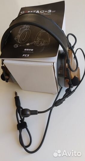 Активные тактические наушники FCS Comtac 3 DSP