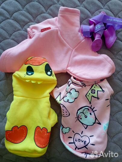 Одежда для собак мелких пород размер s пакетом