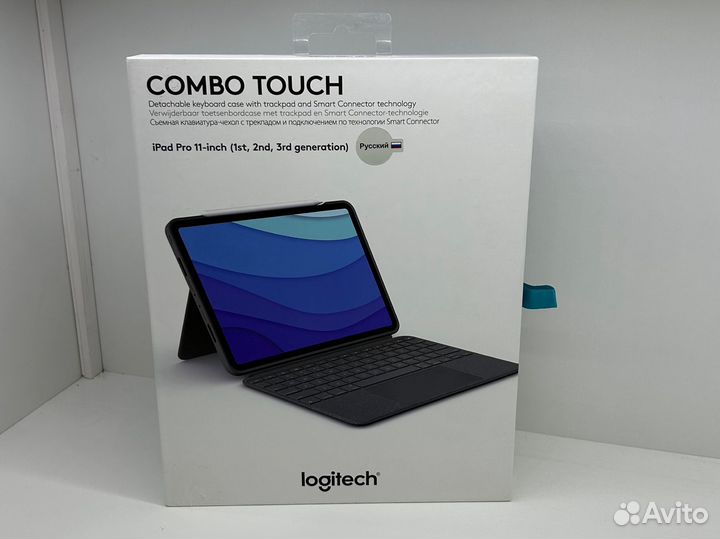 Новая Клавиатура iPad pro 11 Logitech Combo Touch