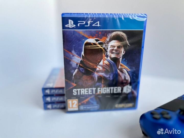 Street Fighter 6 PS4/PS5 диск