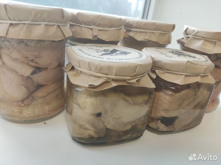 Печень трески 500 гр. стеклобанка