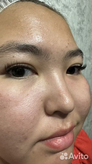 Наращивание ресниц модель