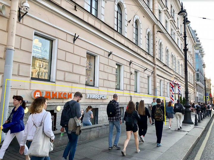 303м² суперпроходное активное торговое место