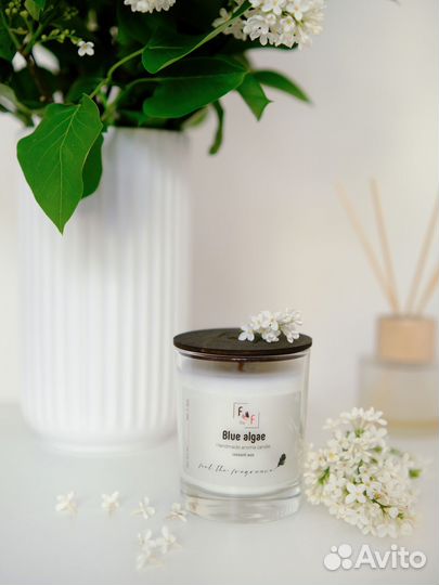 Ароматические свечи в стакане