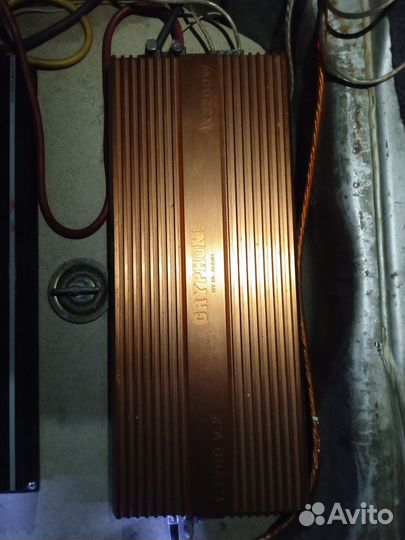 Сабвуфер и усилитель