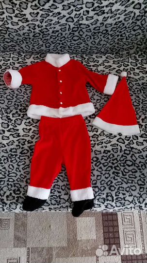 Новогодний костюм дед мороз