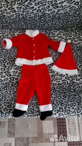 Новогодний костюм дед мороз