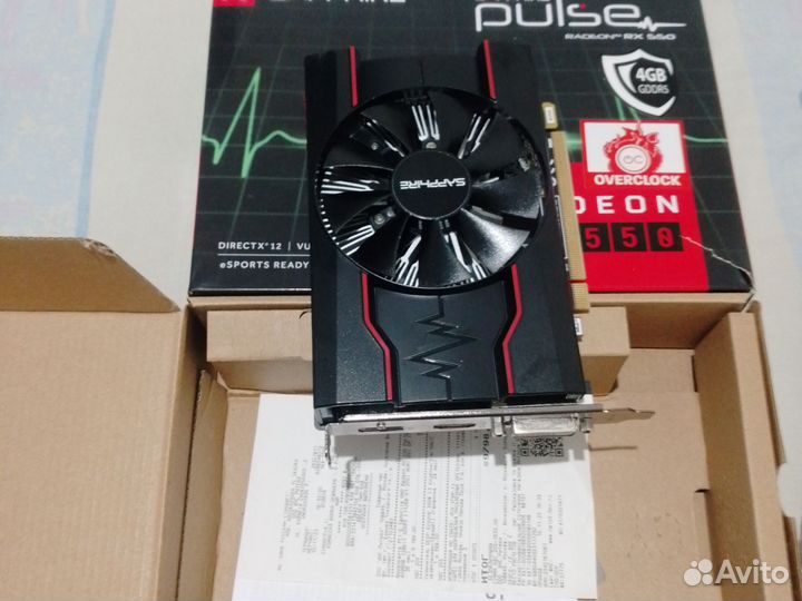 Amd radeon rx 550 4gb