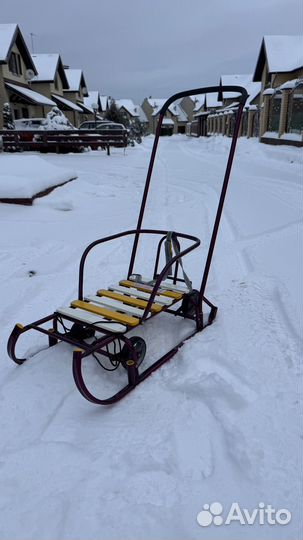 Санки на колесах Тимка 6 универсал