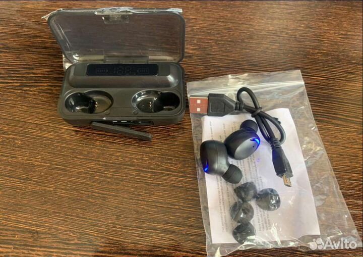 Tws стерео наушники F9 с поддержкой Bluetooth 5,1