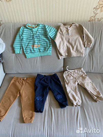 Пакет детских вещей 80-86