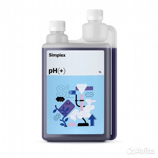 Регулятор Simplex рН(+) 1 л
