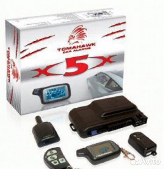 Автосигнализация Tomahawk X5 с установкой