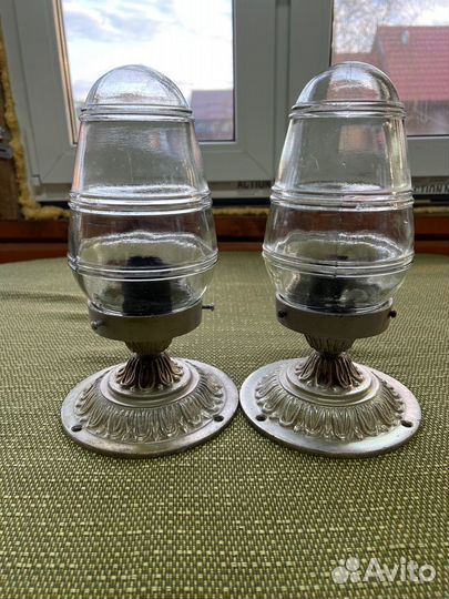 Пара бра в сборе,сталинский ампир, 50-60е годы