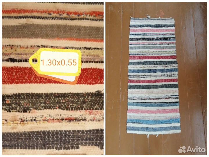 Домотканые половики дорожки