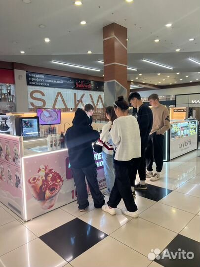 Жареное мороженое