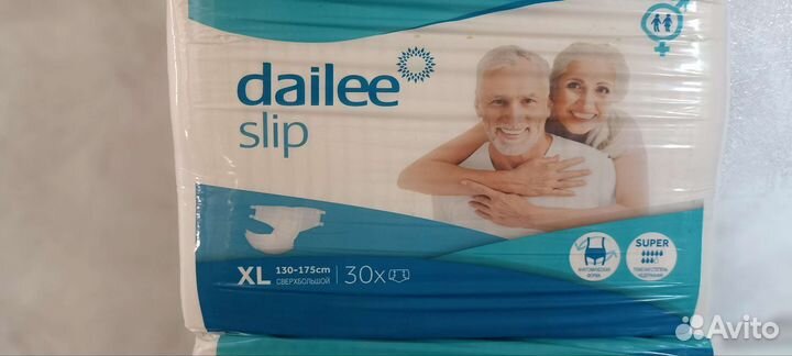 Подгузники для взрослых dailee slip